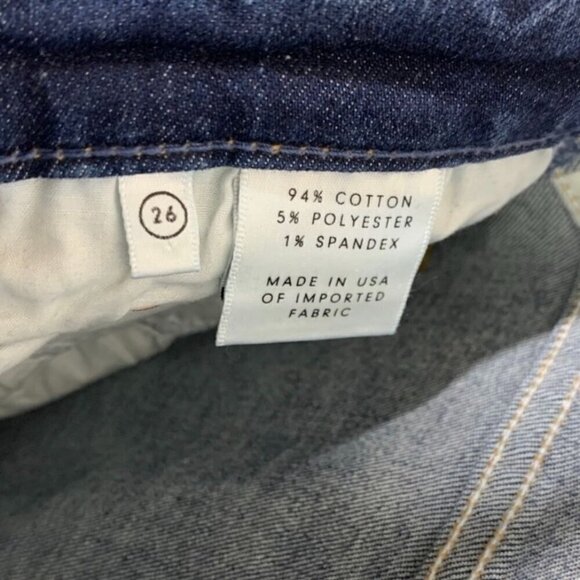 GRLFRND Kendall Distressed Raw Hem Jeans - Size 26 - Picture 5 of 10